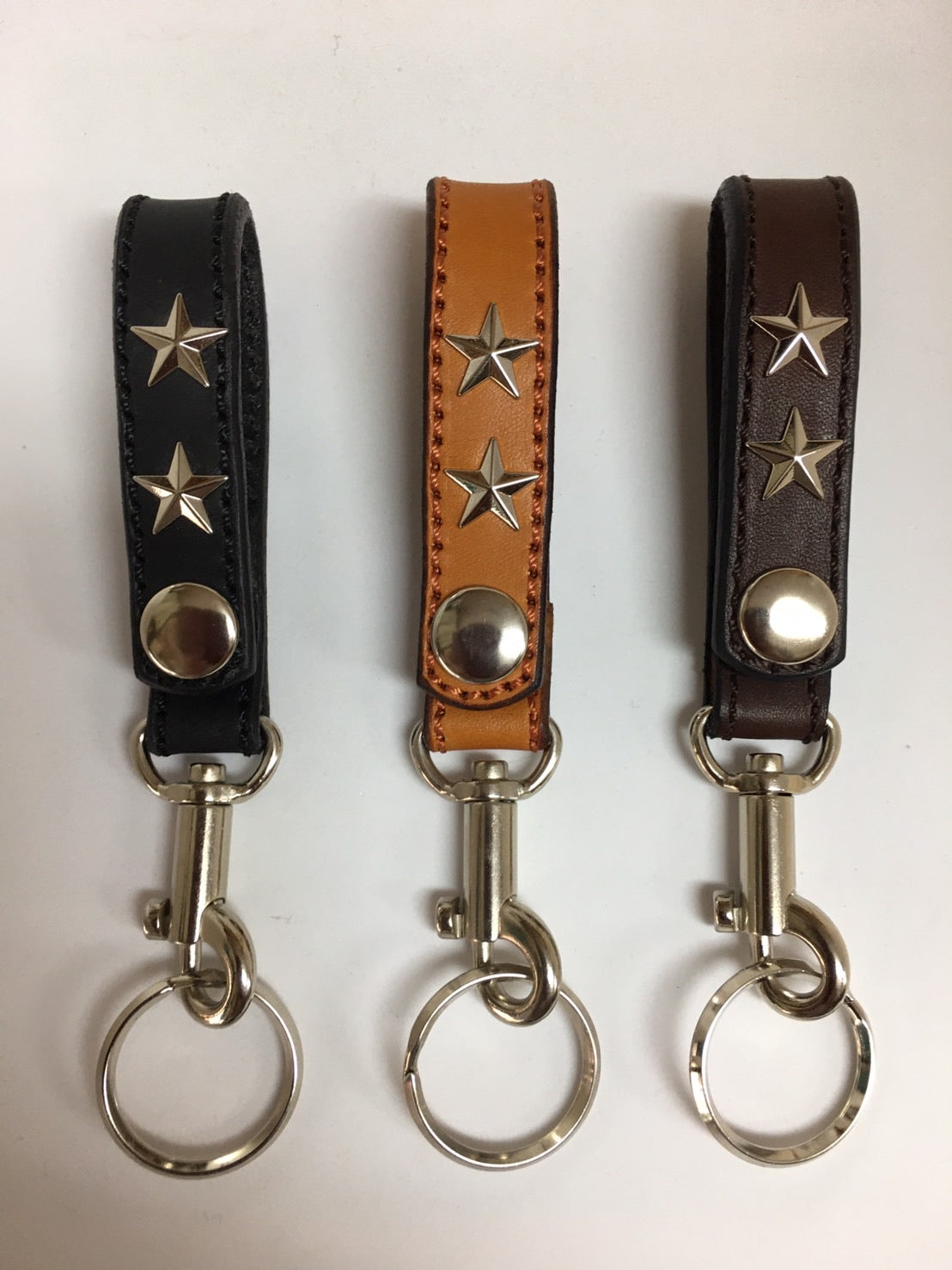 コンチョ付き キーホルダー K-4 (バリエーションあり)