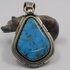 Blue Gem ペンダントトップ  [B03-1001]