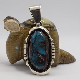 ナバホ族　双頭鷲の希少なブローチ、ペンダントトップ ナバホ族 双頭鷲の希少なブローチ、ペンダントトップ